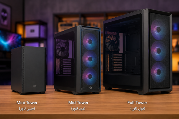 انواع کیس کامپیوتر